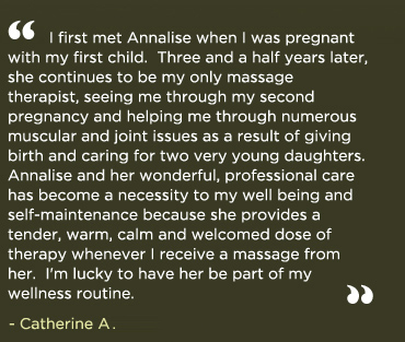 Therapeutic Massage To Go Testimonial